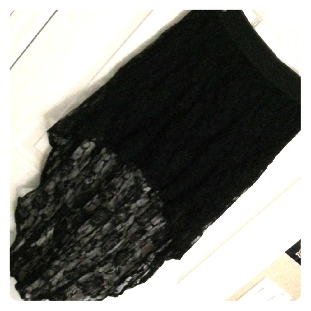 High-low skirt
